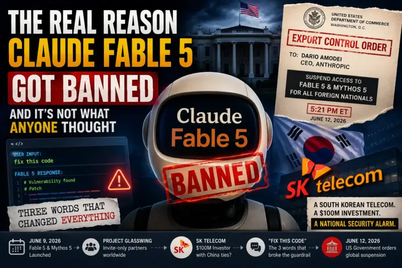 The Claude Fable 5 Ban Explained And It’s Not What Anyone Thought